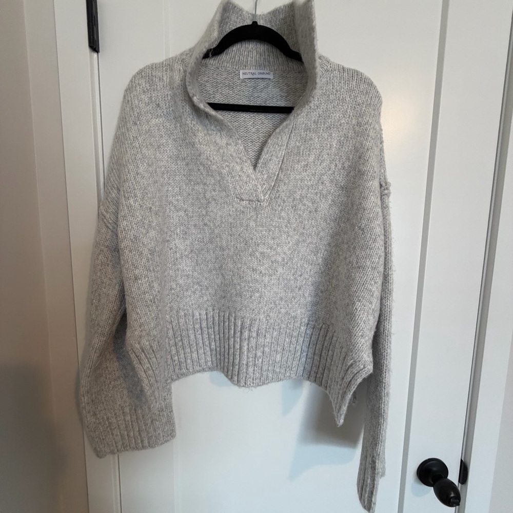 NWT Neutral Ground Sweater Oversized